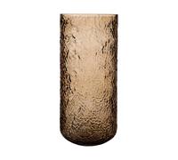 ERNST Ernst patterned vase/candle holder Amber, Ø11x25 cm