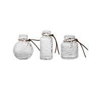 ERNST Ernst patterned vase gift set 3 pieces Clear