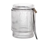 ERNST Ernst ruffled glass vase clear Ø8 cm