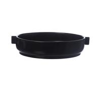 ERNST Ernst saucer with handle Ø25 cm Black