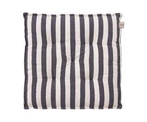 ERNST Ernst seat cushion 45x45 cm Nature-dark grey