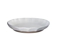 ERNST Ernst side plate stoneware White-nature, Ø17x3 cm