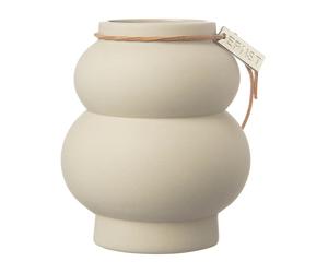 ERNST Ernst stoneare vase curve 21.5 cm Beige
