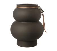 ERNST Ernst stoneare vase curve 21.5 cm Dark grey