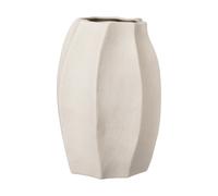 ERNST Ernst stoneware vase Ø15x23 cm Natural white
