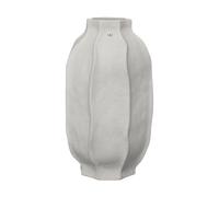 ERNST Ernst stoneware vase Ø18x30 cm Natural white