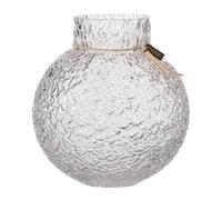 ERNST Ernst structure glass vase clear Ø21 cm