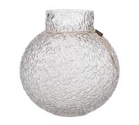 ERNST Ernst structure glass vase clear Ø29 cm