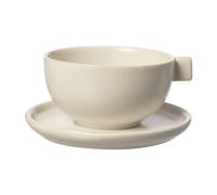 ERNST Ernst teacup with saucer 7.5 cm White sand