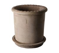ERNST Ernst terracotta pot with saucer Ø20x20 cm