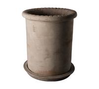 ERNST Ernst terracotta pot with saucer Ø25x28 cm