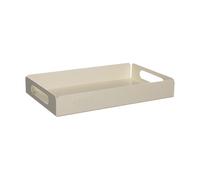 ERNST Ernst tray metal 18x28.5 cm Cream white
