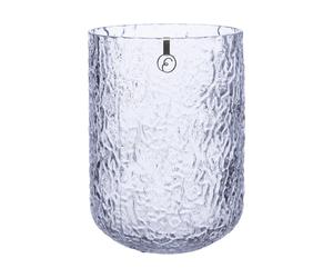 ERNST Ernst vase patterned 18 cm Clear