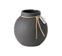 ERNST Ernst vase stoneware dark grey 10 cm
