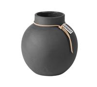 ERNST Ernst vase stoneware dark grey 14 cm