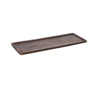 ERNST Ernst woodentray 15x45 cm Dark brown