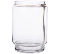 ERNST - Glass Vase Clear 10,8 cm - Clear