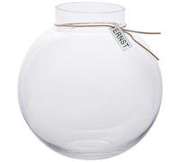 ERNST - Glass Vase Clear, 21 cm - Clear