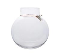 ERNST - Glass Vase Clear, 9 cm - Clear