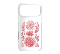 Ernst Haeckel Inspired Red Algae Seaweed Marine Biology Case for iPhone 17 Pro Max
