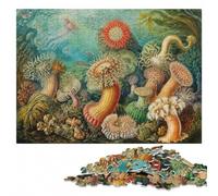 Ernst Haeckels Art Forms of Nature Jigsaw Puzzle for Adults, 1000 Pieces | Adult Jigsaw Puzzle - visual matching for a more organised build alone or together.