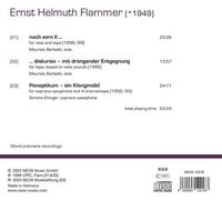 Ernst Helmuth Flammer : Flammer: Electroacoustic Works CD (2023) NEW