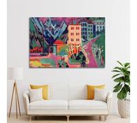 Ernst Ludwig Kirchner (12) Canvas Poster Wall Art Poster for Room Living Room Study Aesthetics And DecorationUnframe-style 20x30inch(50x75cm)