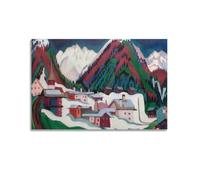 Ernst Ludwig Kirchner (19) Canvas Poster Wall Art Poster for Room Living Room Study Aesthetics And DecorationUnframe-style 20x30inch(50x75cm)