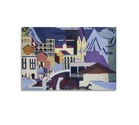 Ernst Ludwig Kirchner (22) Canvas Poster Wall Art Poster for Room Living Room Study Aesthetics And DecorationUnframe-style 08x12inch(20x30cm)