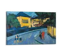 Ernst Ludwig Kirchner (27) Canvas Poster Wall Art Poster for Room Living Room Study Aesthetics And DecorationFrame-style 08x12inch(20x30cm)
