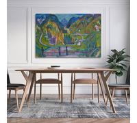 Ernst Ludwig Kirchner (30) Canvas Poster Wall Art Poster for Room Living Room Study Aesthetics And DecorationUnframe-style 16x24inch(40x60cm)
