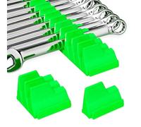 Ernst Manufacturing 5416 Wrench Organizer for 40 Wrenches - Green (Wrench Type: Adjustable), Fits 6mm to 38mm or ¼” to 1 ½”