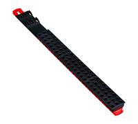 Ernst Manufacturing 78 Tool Bit Bar with Magnetic Base, 1/4" Hex Bit Holder - Red/Black