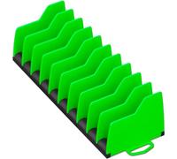 Ernst Manufacturing Plier Pro Premium No-Slip Plier Organizer: Toolbox Organization Solution in Vibrant Green for Pliers, Cutters, Slip Joint Pliers - Made in USA