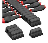 Ernst Manufacturing Screwdriver Pro - Modular Screwdriver Organizer for 13 Tools with Anti-Slip Base, Black - Made in The USA