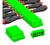 Ernst Manufacturing Screwdriver Pro - Modular Screwdriver Organizer for 26 Tools with Magnetic Base, Green - Made in the USA