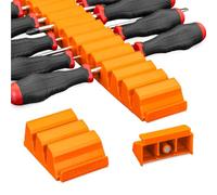 Ernst Manufacturing Screwdriver Pro - Modular Screwdriver Organizer for 26 Tools with Magnetic Base, Orange - Made in the USA