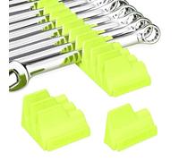 Ernst Manufacturing Wrench Pro Wrench Storage for 20 Wrenches with Anti-Slip Cleats - Hi-Viz - Made in USA