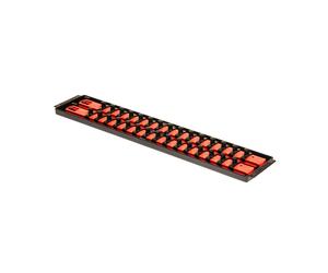 Ernst Mfg. 2 Rail Twist Lock Socket Boss 18", Red - 3/8" 8453