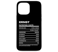 Ernst Nutrition Facts Name Case for iPhone 13 Pro Max
