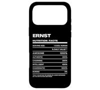 Ernst Nutrition Facts Name Case for iPhone 17 Pro Max