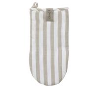 ERNST - Oven Glove Stripes, White/Beige - White