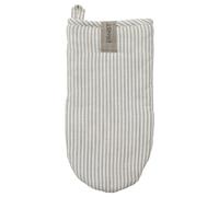 ERNST - Oven Glove Stripes, White/Beige - White