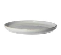 ERNST - Plate Ø24,5 cm, Natural White - Offwhite