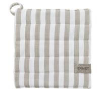 ERNST - Pot Holder 23x25 cm, White/Beige - White