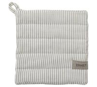 ERNST - Pot Holder Stripes, White/Beige - White