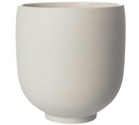 ERNST - Pot Stoneware 21 cm, Natural White - Offwhite