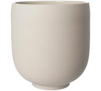 ERNST - Pot Stoneware 28 cm, Natural White - Offwhite