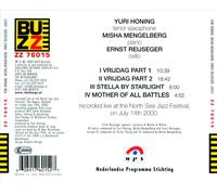 ERNST REIJSEGER/MISHA MENGELBERG/YURI HONING - LIVELY NEW CD