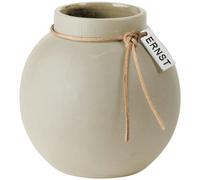 ERNST - Stoneware Vase Nature, 10 cm - Nature